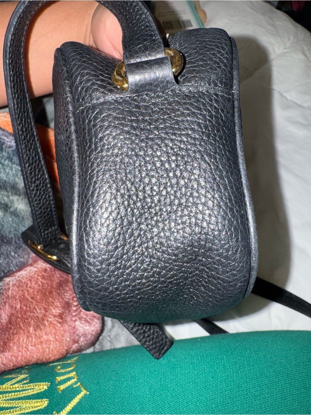 Gucci Black Soho Disco Leather Crossbody with Interlocking GG - Picture 13 of 13